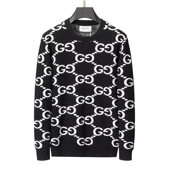 Gucci GG Knit Sweater Interlocking GG Pattern