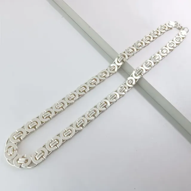 银色项链11mm*60cm