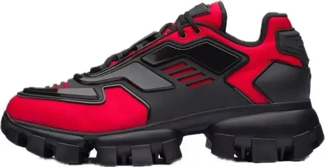 Prada Trainer Red and Black