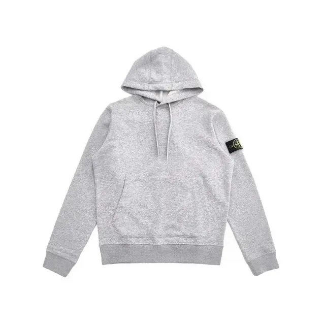 Stone Island Hooded Sweatshirt Heather Grey