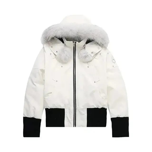 Canada Goose Puffer Jacket Fur Trim Hood