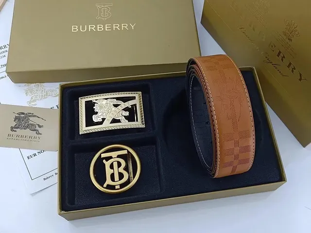 Burberry Reversible Belt Equestrian Knight & TB Logo