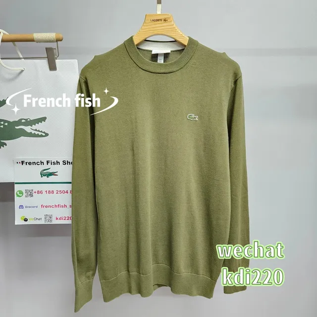 Lacoste Crewneck Sweater Classic Croc Logo