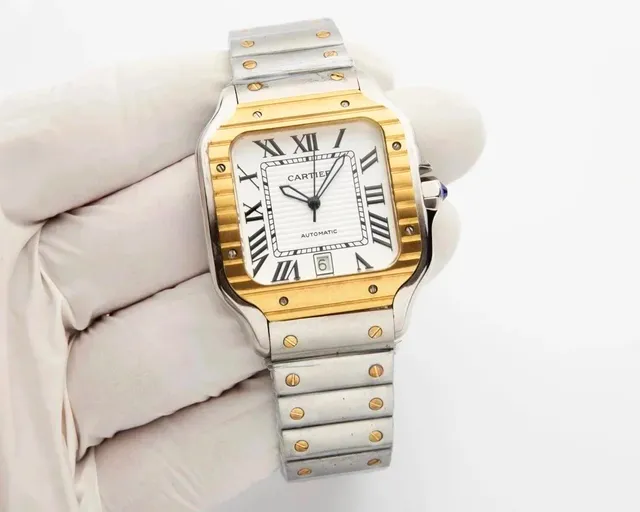 Santos de Cartier Two-Tone Automatic