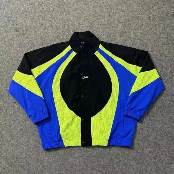 Corteiz Track Jacket Colorblock Mesh