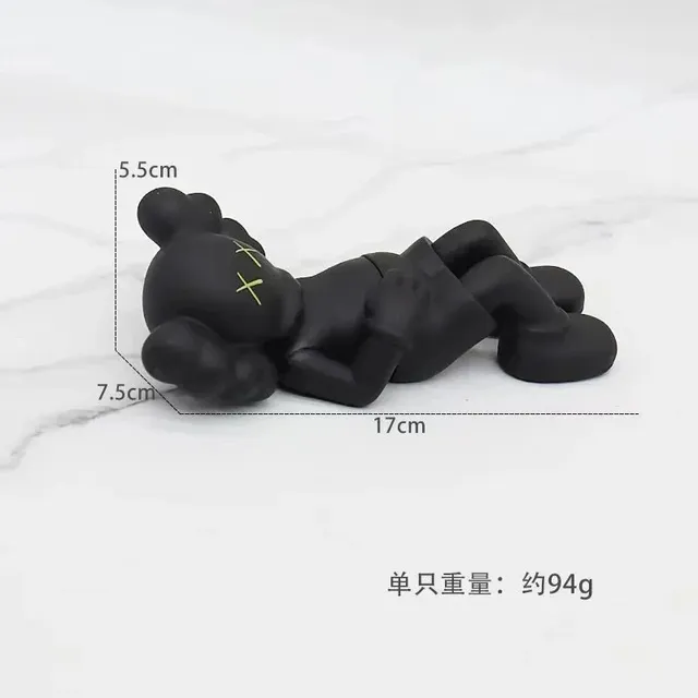 KAWS Companion Black with Yellow X Eyes