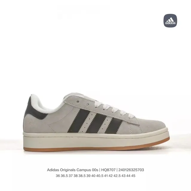 Adidas Campus 00s Grey Black Gum