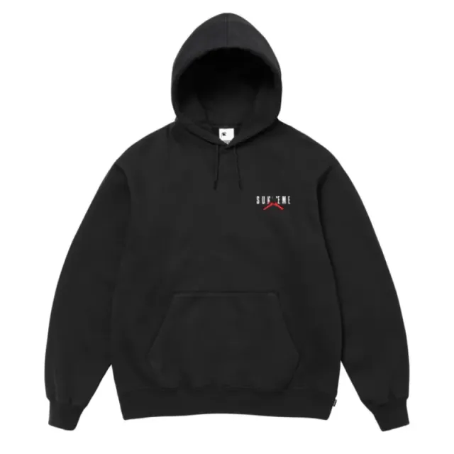Supreme × Jordan Hooded Sweatshirt Jumpman Logo