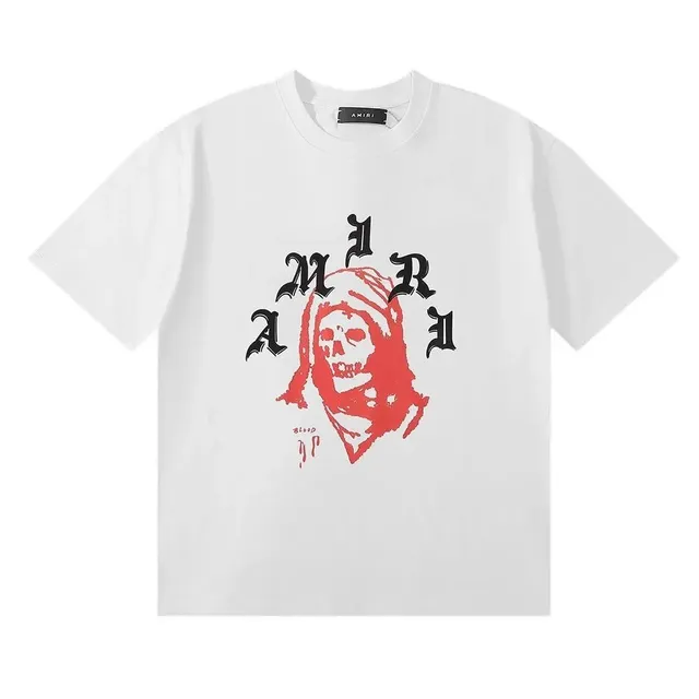 Amiri Graphic Tee Skull Print