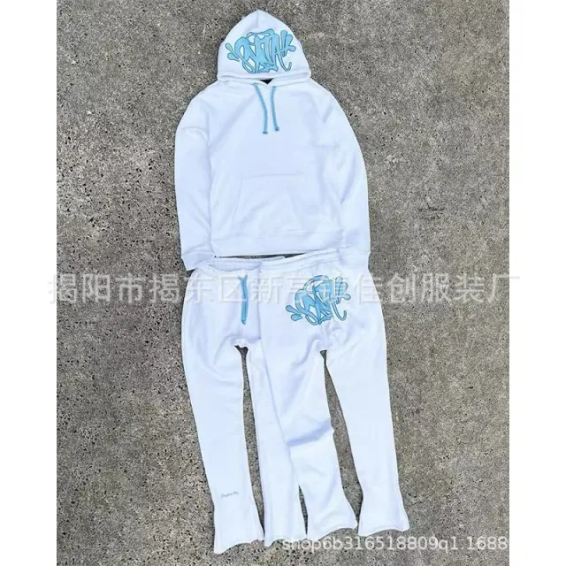 Syna World Hoodie and Joggers Set Graffiti Logo