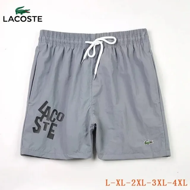 Lacoste Swim Shorts Logo Print