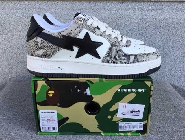 BAPE Shark Dunk Snake Print