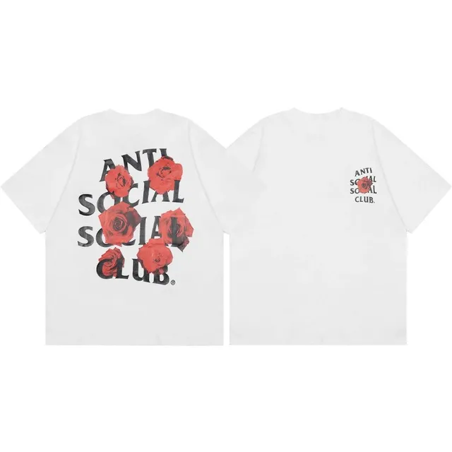 Anti Social Social Club Graphic Tee Roses Print