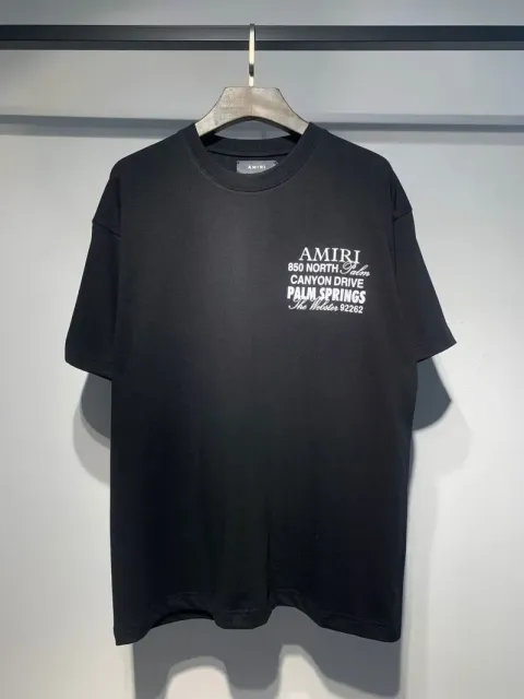 Amiri Graphic Tee Palm Springs Print