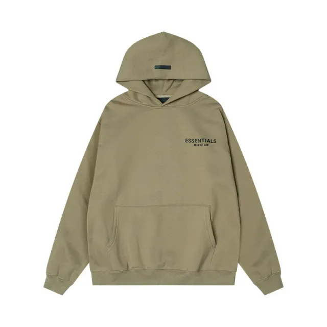 859 front and back silicone letter khaki