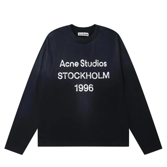 Acne Studios Long-Sleeve Tee Stockholm 1996 Print