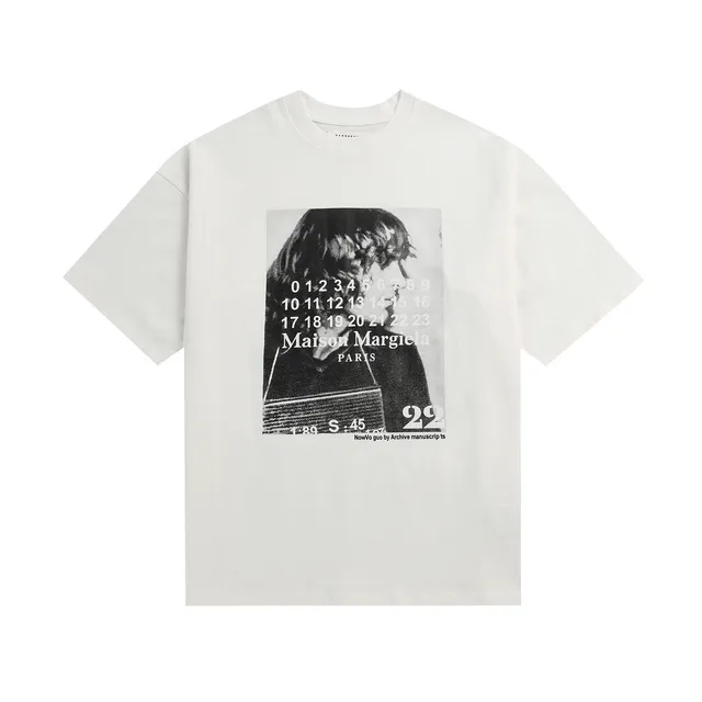 Maison Margiela Graphic T-Shirt Archive Manuscript Print