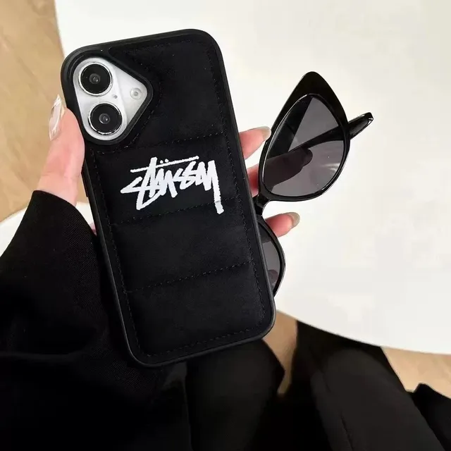 Stüssy Phone Case with Cardholder Stussy Logo