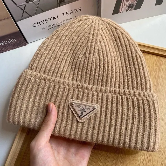 Prada headwear Triangle Logo