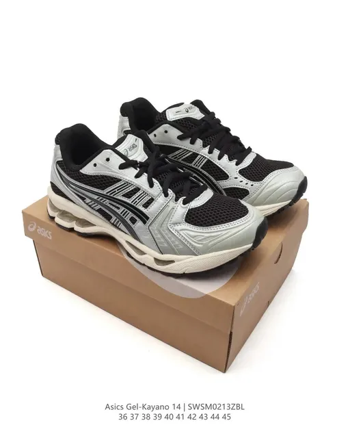Asics Gel-Kayano 14 Silver Black