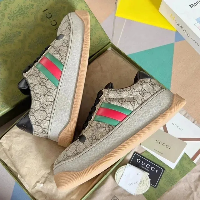 Gucci Ace GG Supreme with Web Stripe