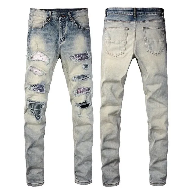 Levi's 501 Jeans Distressed Light Wash