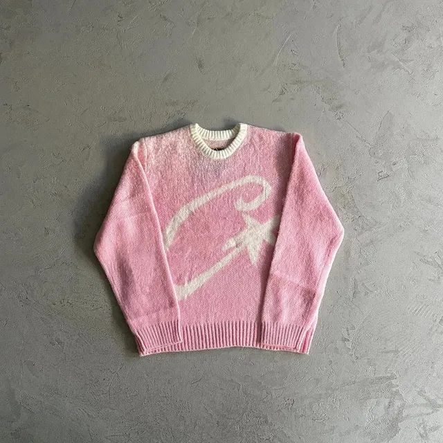 Knit Sweater Corteiz Logo