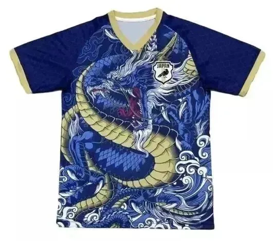 Japan National Team National Team Jersey Dragon Print