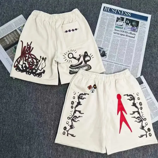Corteiz Graphic Print Shorts