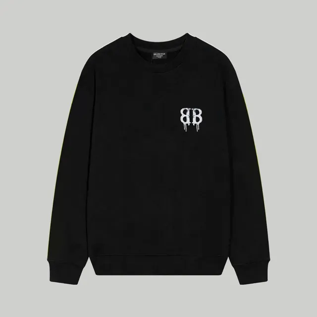 Balenciaga Crewneck Sweatshirt Dripping BB Logo
