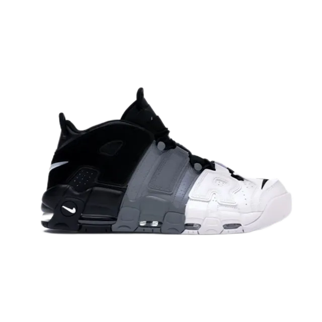 Nike Air More Uptempo Triple Black White Grey