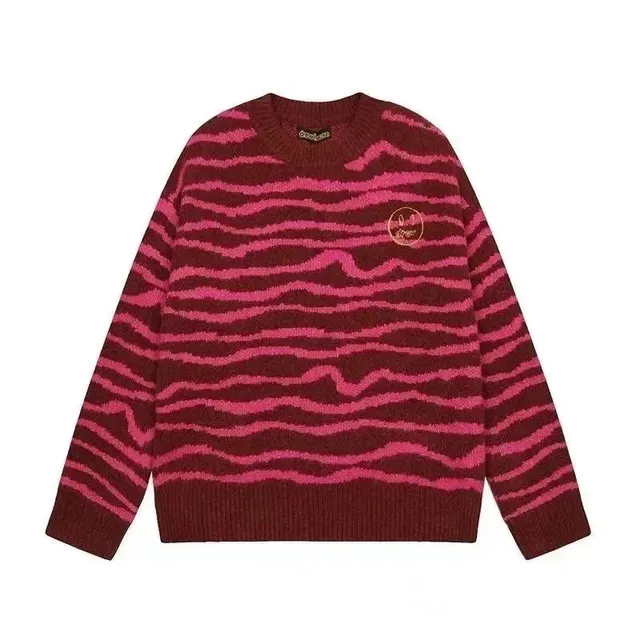 Corteiz Knit Sweater Zebra Stripe