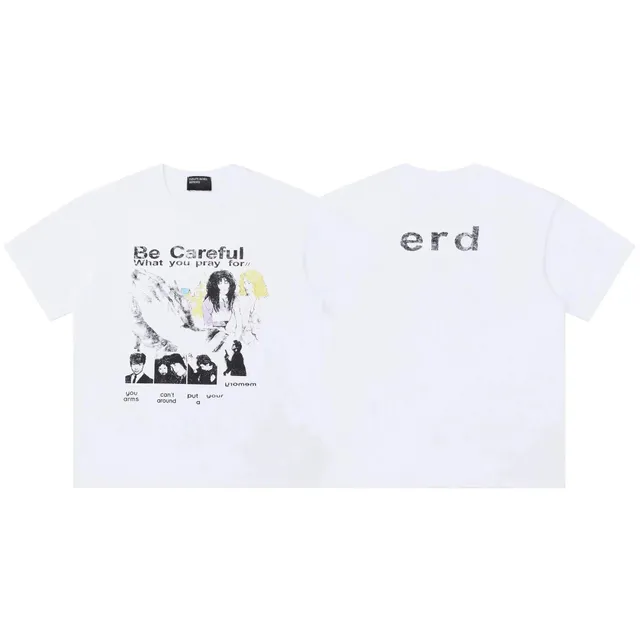 Enfants Riches Déprimés Graphic Tee Be Careful Print