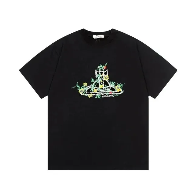 Vivienne Westwood T-Shirt Floral Orb Print