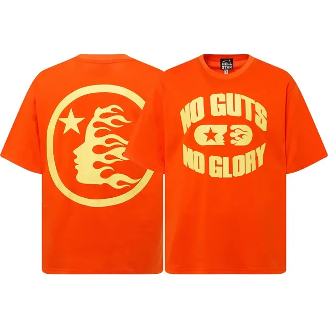 Hellstar No Guts No Glory Tee Flame Logo