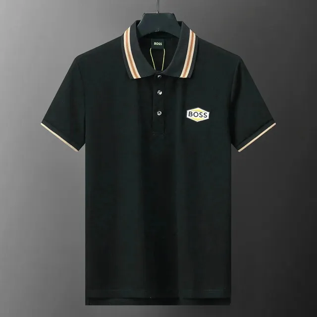 Hugo Boss Polo Shirt Contrast Trim