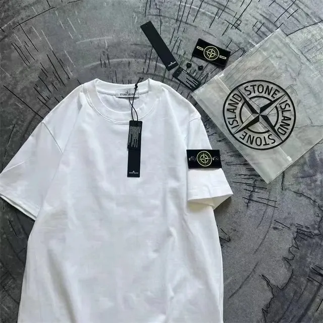 Stone Island T-Shirt Compass Logo Patch
