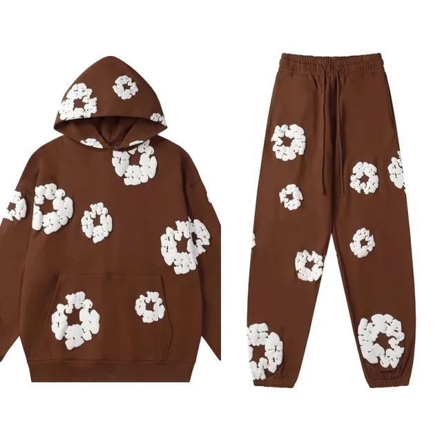 Denim Tears Floral Appliqué Set