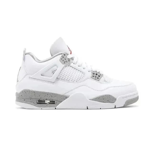 Air Jordan 4 White Cement