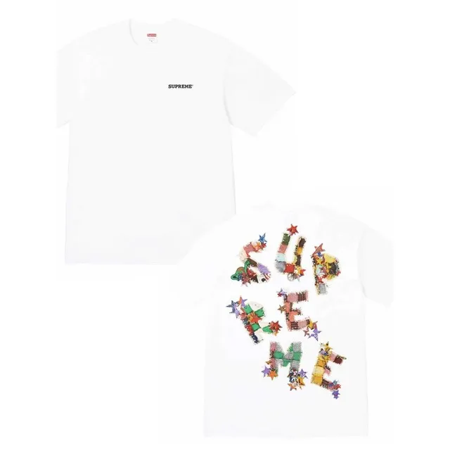 Supreme T-Shirt Embroidered Logo