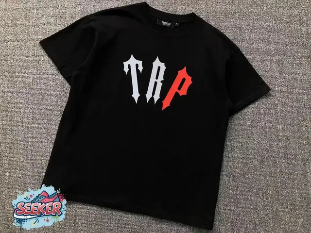 Trapstar Logo Tee TRP Gothic Print