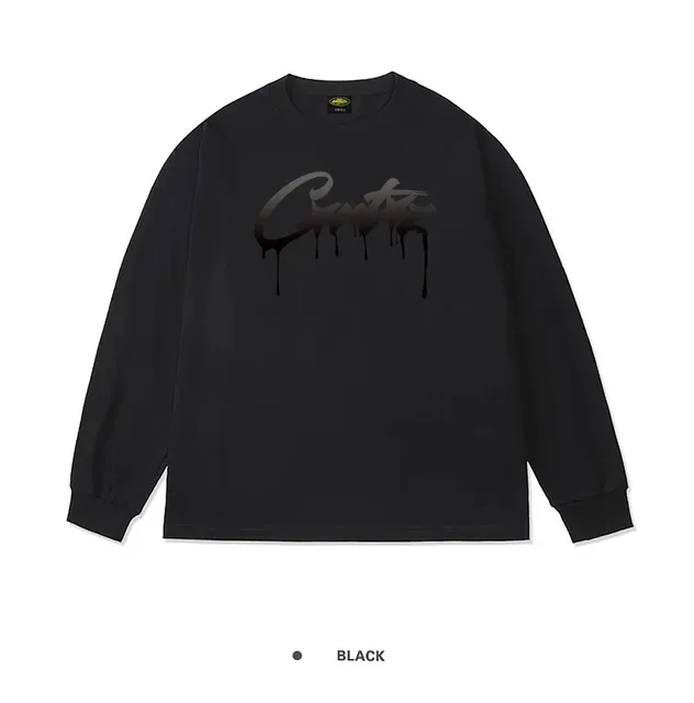 Corteiz Long Sleeve Tee Dripping Logo