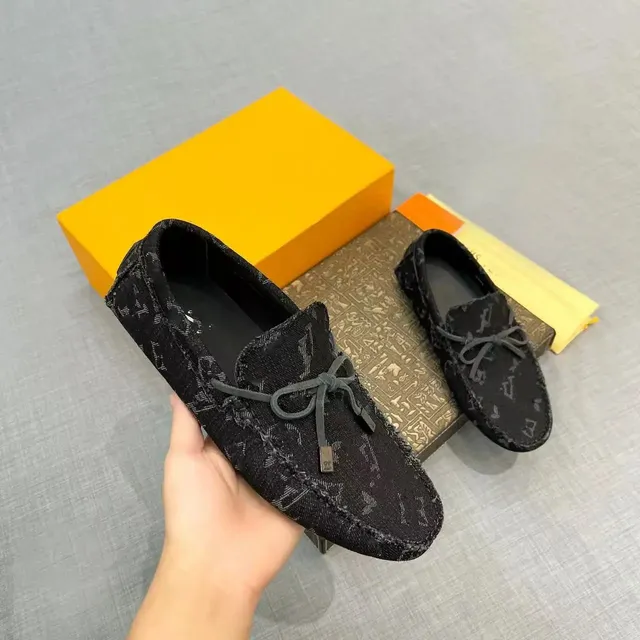 Louis Vuitton LV Mocassin Monogram Denim