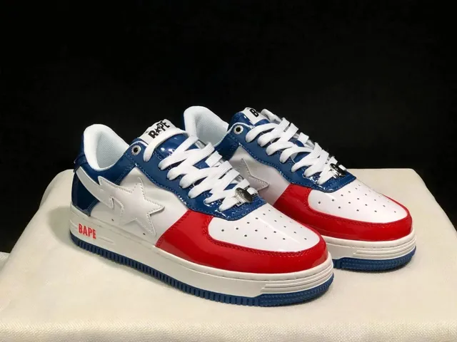 BAPE Shark Air Force 1 Patriotic