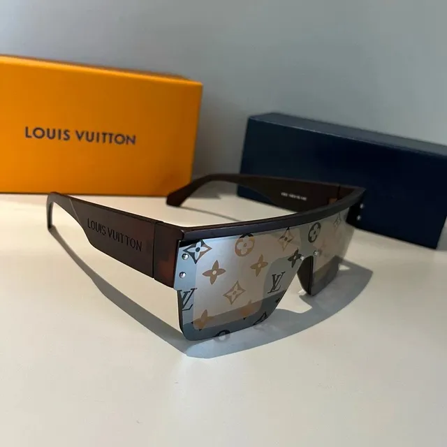 Louis Vuitton Shield Sunglasses Monogram Print