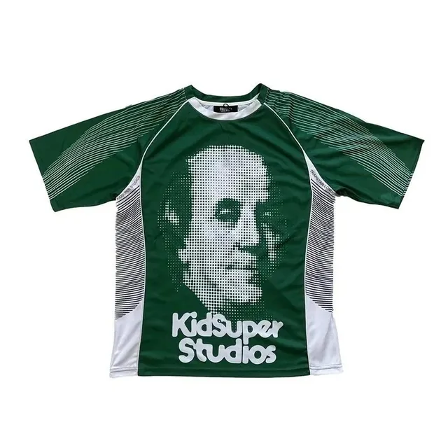 KidSuper Graphic T-Shirt Halftone Portrait