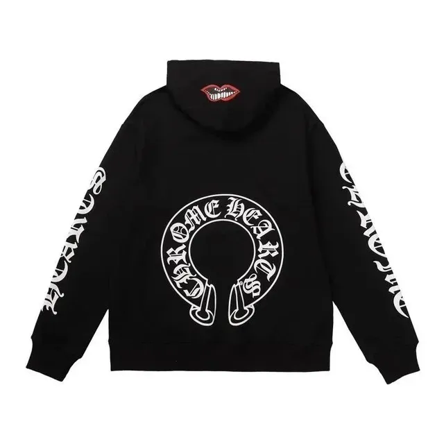 hoodies sweatshirts Chrome Hearts Logo Print