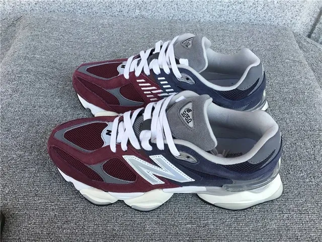 New Balance 9060 Burgundy Navy