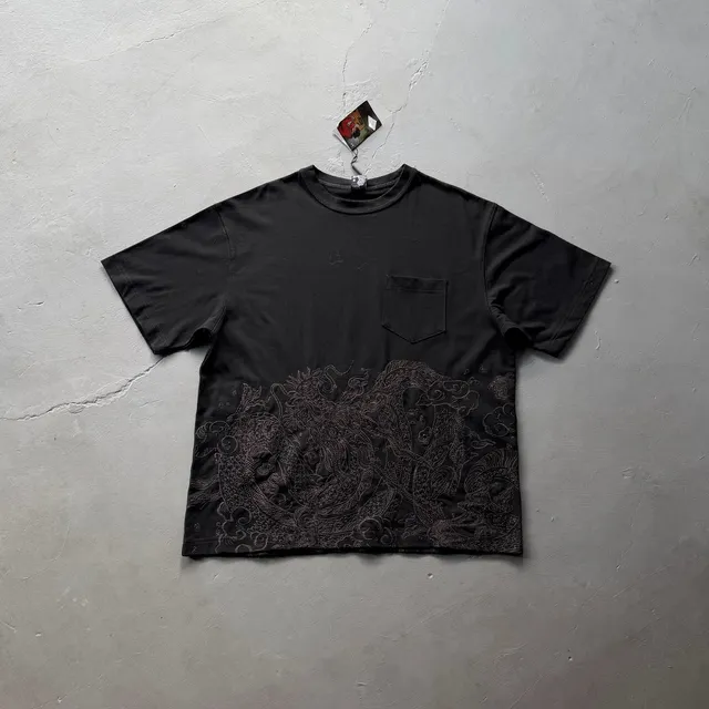BAPE Pocket T-Shirt Embroidered Dragon