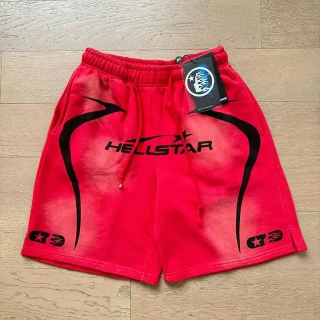 Hellstar Logo Shorts Flame Star